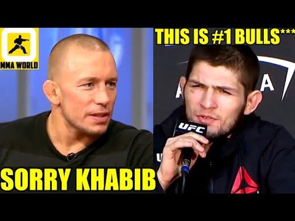 IT'S OFFICIAL!-GSP has retired from the sport of MMA,Felder on his injury,Tony Ferguson,Khabib
