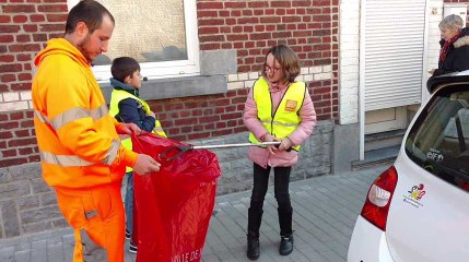 Nimy: des enfants des écoles ont participé à la journée propreté