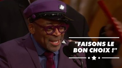 Trump répond au discours de Spike Lee