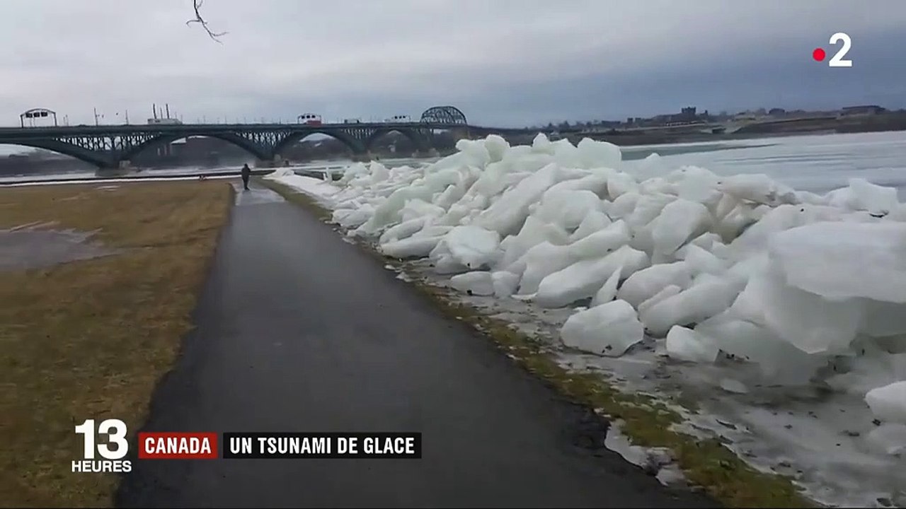 Un tsunami de glace dans la région des Grands Lacs