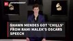 Shawn Mendes Was Blown Away By Rami Malek Oscar Speech