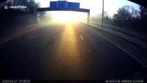 UK drivers staggered by single patch of fog on the motorway