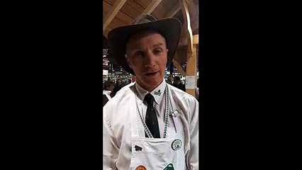 Fruitière du Jura au Salon de l'agriculture à Paris