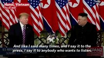 President Trump Tells Kim Jong Un He Will Be 'A Great Leader'