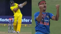 India vs Australia, 2nd T20I: Siddarth Kaul strikes as Marcus Stoinis fall early| वनइंडिया हिंदी