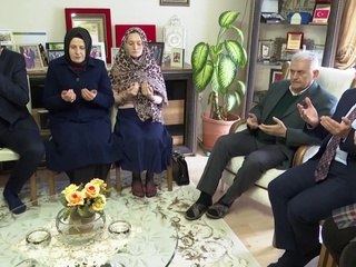 Binali Yıldırım'dan şehit ailesine ziyaret - İSTANBUL