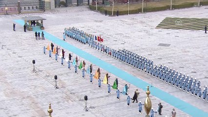 Cumhurbaşkanı Erdoğan, Çad Cumhurbaşkanı Itno'yu resmi törenle karşıladı - ANKARA