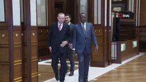 Cumhurbaşkanı Erdoğan Çad Cumhurbaşkanı Idriss Deby ile bir araya geldi