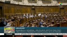 Legisladores uruguayos abogan por la paz y el diálogo en Venezuela