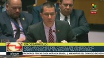 Arreaza: Todos los países de la región descartaron la amenaza militar
