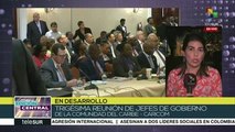 Inicia la Trigésima Reunión Interseccional de la Caricom