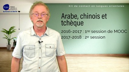 DE BUT EN BLANC : Luc Deheuvels nous parle des MOOC "  Kit de contact en langue tchèque, arabe et chinoise "