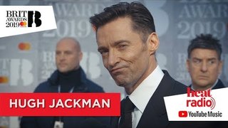 Hugh Jackman reveals his love for P!NK at the BRITS
