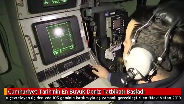 Cumhuriyet Tarihinin En Büyük Deniz Tatbikatı Başladı