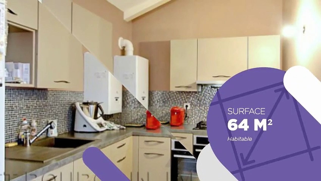 A vendre - Appartement - L ISLE D ABEAU (38080) - 3 pièces - 64m²