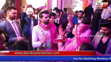 YUVRAJ AND MANSI _ WEDDING NIGHT WITH HINDU CUSTOMS _ DAINIK SAVERA_clip4