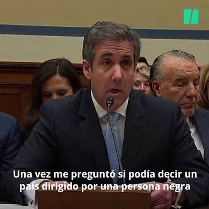 "Trump es un racista, y en privado es mucho peor", las declaraciones de Michael Cohen