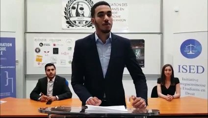 Metz : la prestation d'Ahmed Imzil, vainqueur du concours d'éloquence