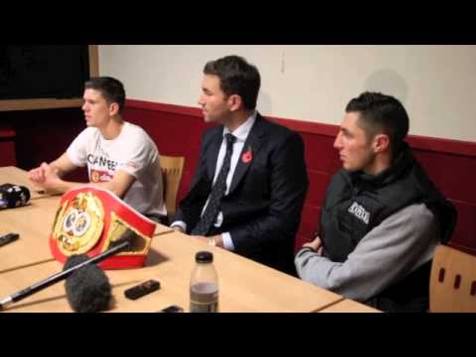 LUKE CAMPBELL, TOMMY COYLE & EDDIE HEARN POST-FIGHT PRESS CONFERENCE / POINT OF NO RETURN