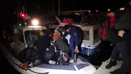 Düzensiz göçmen operasyonu - ÇANAKKALE