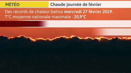 VIDÉO - Des records de chaleur battus mercredi en France