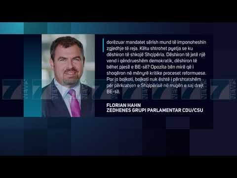 CDU CSU GODITJE OPOZITES, FLORIAN HAHN, «PLOTESONI VENDET BOSH» - News, Lajme - Kanali 7