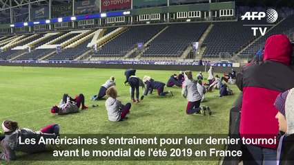 Foot: les Américaines se préparent pour la Coupe du Monde