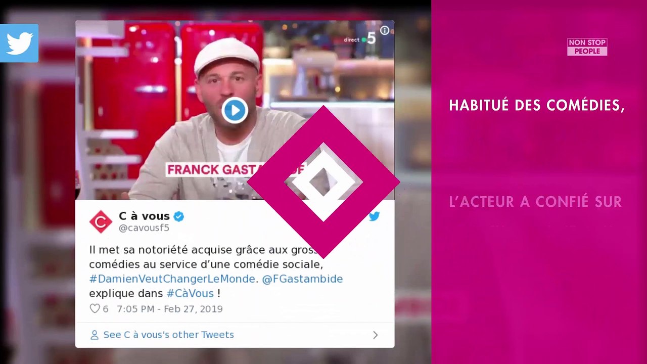 Franck Gastambide autodidacte : ses confessions sur son manque de confiance en lui