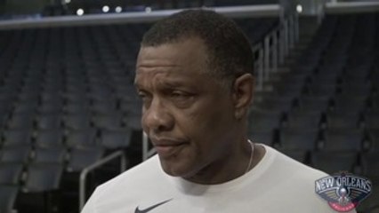 Pelicans at Lakers shootaround: Alvin Gentry 02-27-19