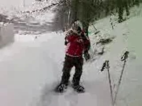 val d allos tony tecktonik sous la neige