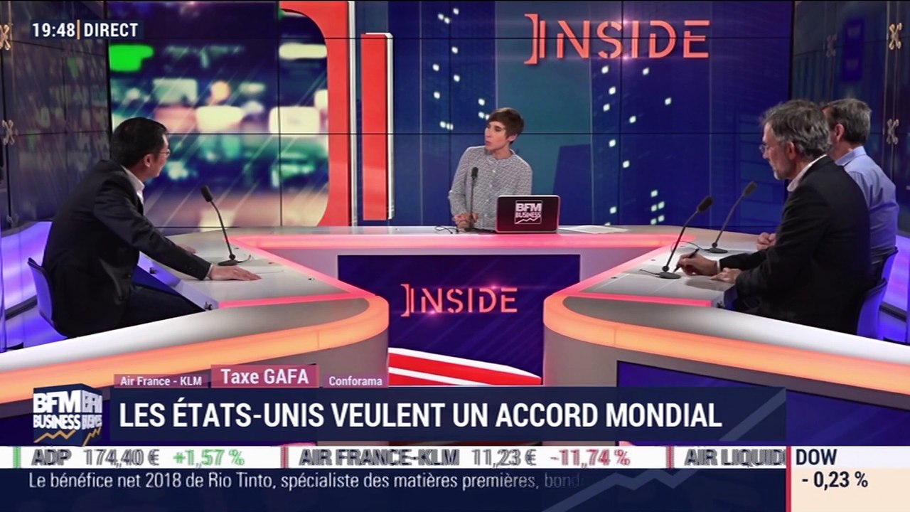 Les insiders (2/2): Les États-Unis veulent un accord mondial pour la taxe GAFA - 27/02