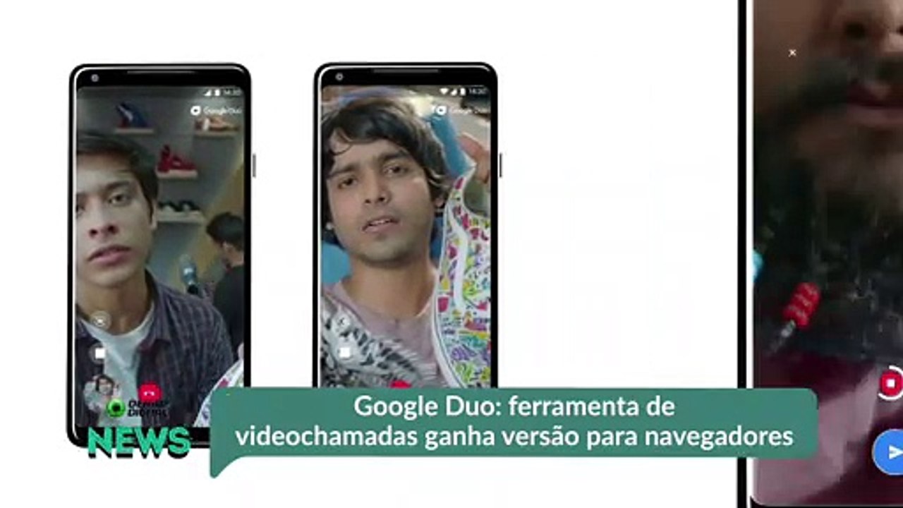 Google Duo- ferramenta de videochamadas ganha versão para navegadores
