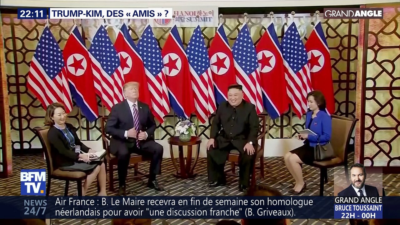 Donald Trump-Kim Jong-un, des "amis" ?