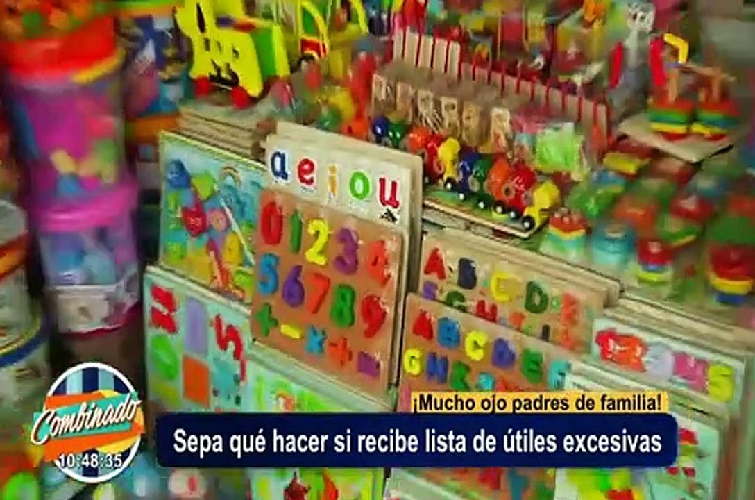 Año Escolar 2019: colegios no pueden recomendar marcas de útiles escolares