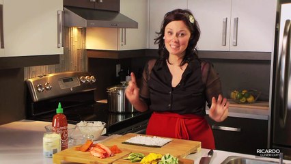 Mayonnaise épicée pour sushis