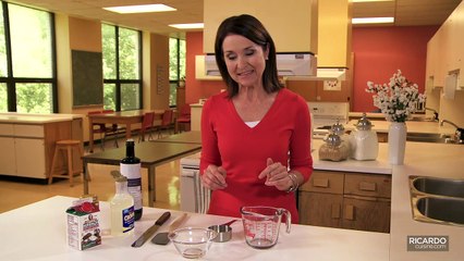 Mesurer les ingrédients collants