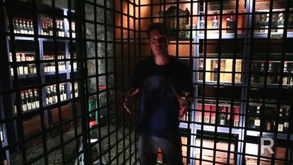 La cave de la rhumerie Saint-James