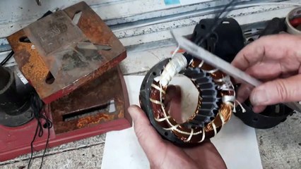 Dados de Bobinagem Motor de Furadeira de bancada Motomil