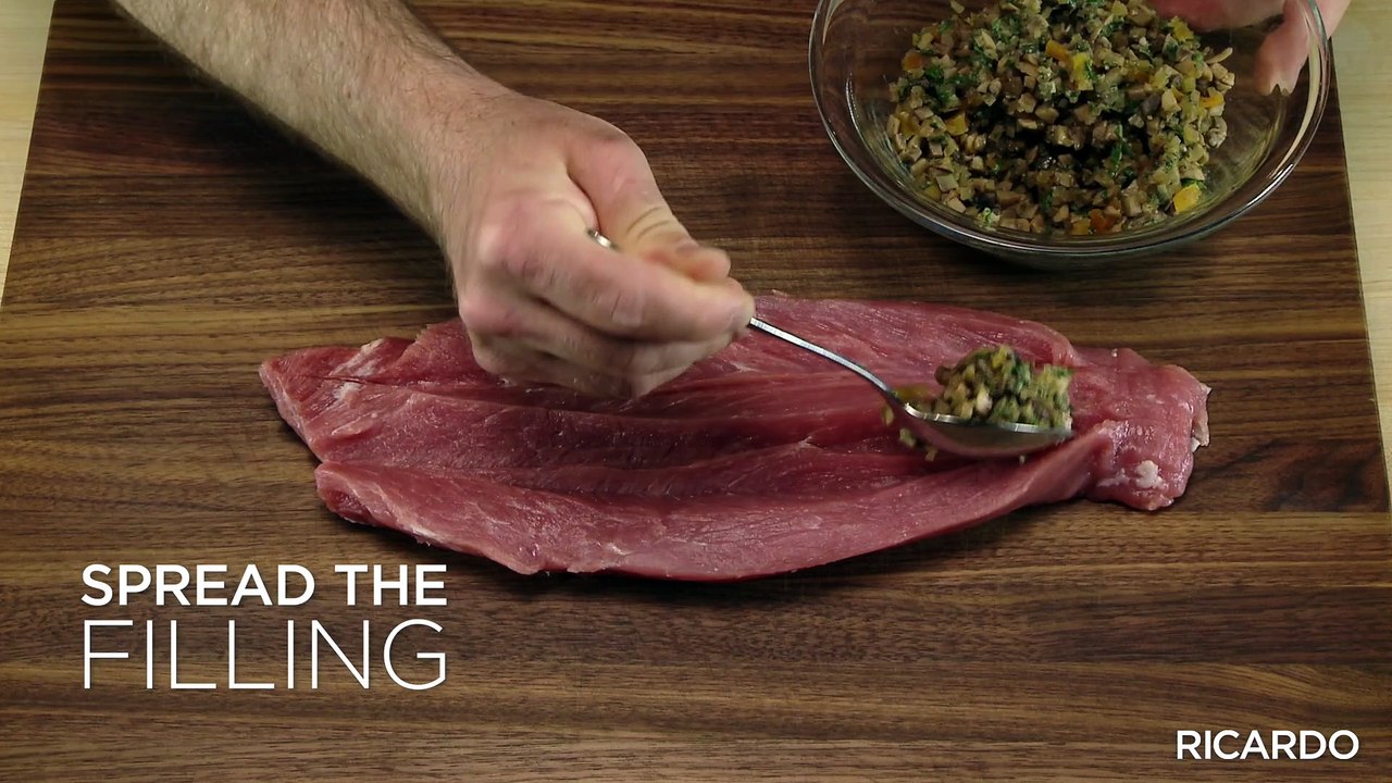 HOW TO BUTTERFLY AND STUFF PORK TENDERLOIN Vidéo Dailymotion