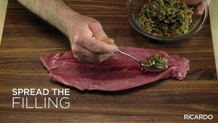 HOW TO BUTTERFLY AND STUFF PORK TENDERLOIN