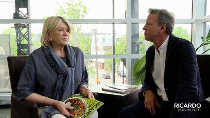 Ricardo rencontre Martha Stewart