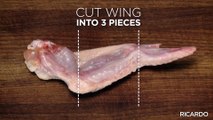 Sectioning Chicken Wings