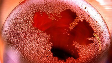 17 - Sparkling cider from Rougemont, a refreshing beverage renowned for its delicate bubbles