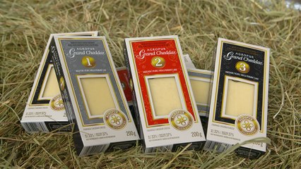 31 - A cheddar made from specially selected, high-quality milk