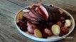 Pumpkin Spice Roast Beef with Warm Beets