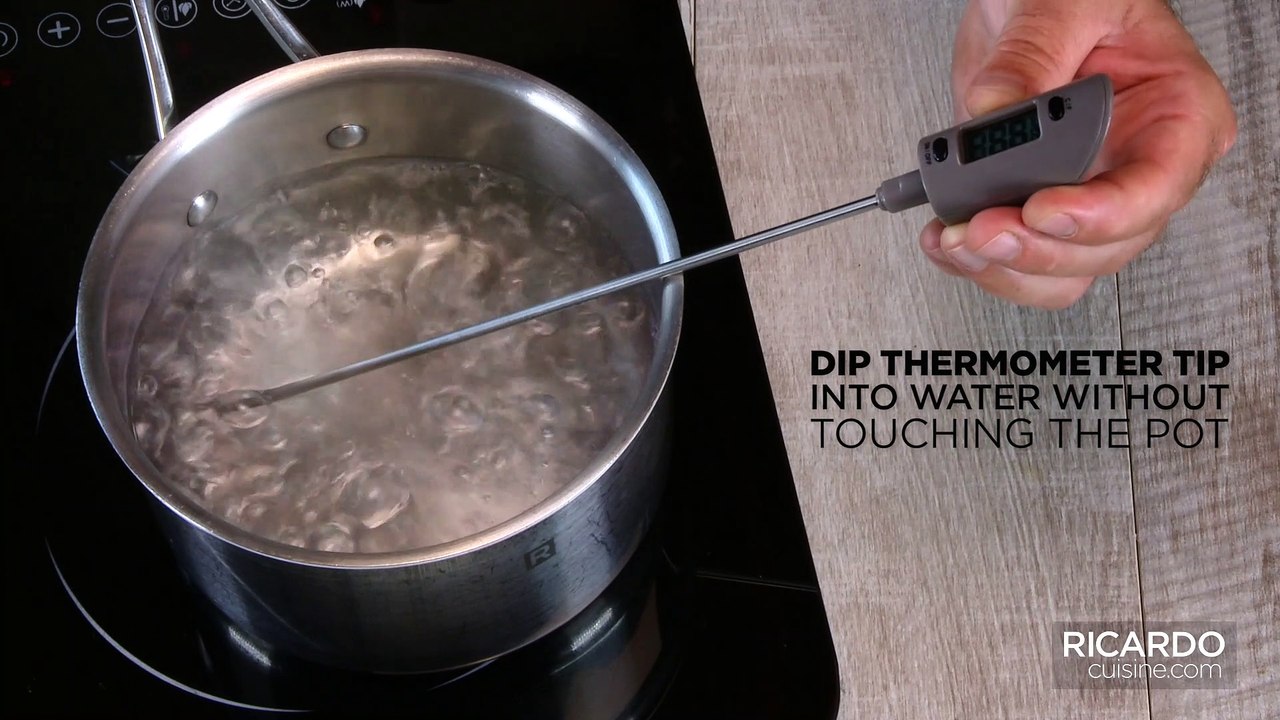 How to Calibrate a Food Thermometer Vidéo Dailymotion