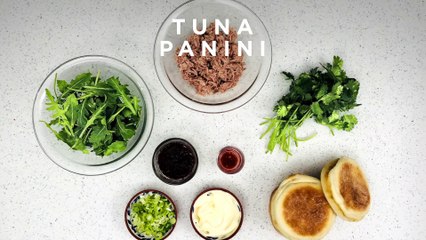 Tuna and Sun-dried Tomato Pesto Panini