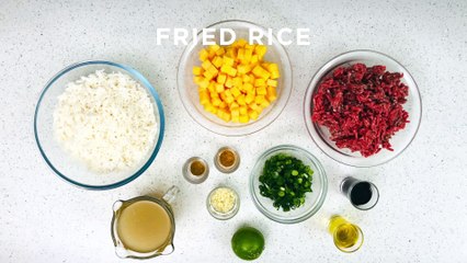 Beef and Squash Fried Rice