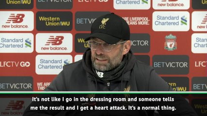 'It doesn't give me a heart attack' - Klopp on Man City
