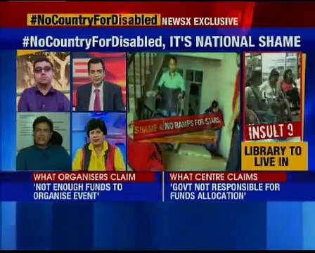 Differently-abled athletes staying at unfurnished buildings in Ghaziabad